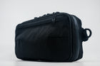 An Alpha Pack shown from a slight angle  | Color: Tactical Black | Size: 1.8L