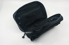 An Alpha Pack shown open and displaying its internal pockets  | Color: Tactical Black | Size: 1.8L