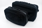 Two Alpha Packs from the front at a three quarter angle | Color: Tactical Black