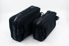Two alpha packs from the back at a three quarter angle | Color: Tactical Black