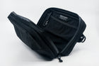 An Alpha Pack shown open | Color: Tactical Black | Size: 2.6L